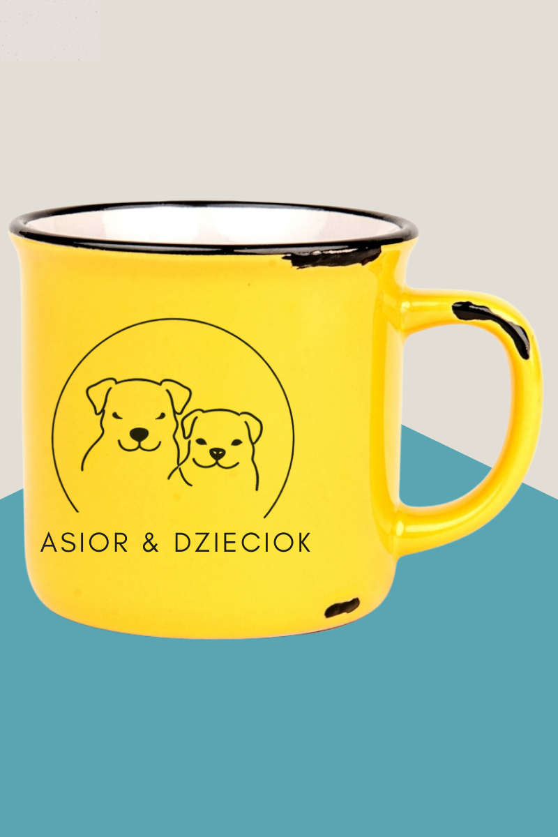 KUBEK RETRO – MINIMALISTYCZNY ASIOR I DZIECIOK