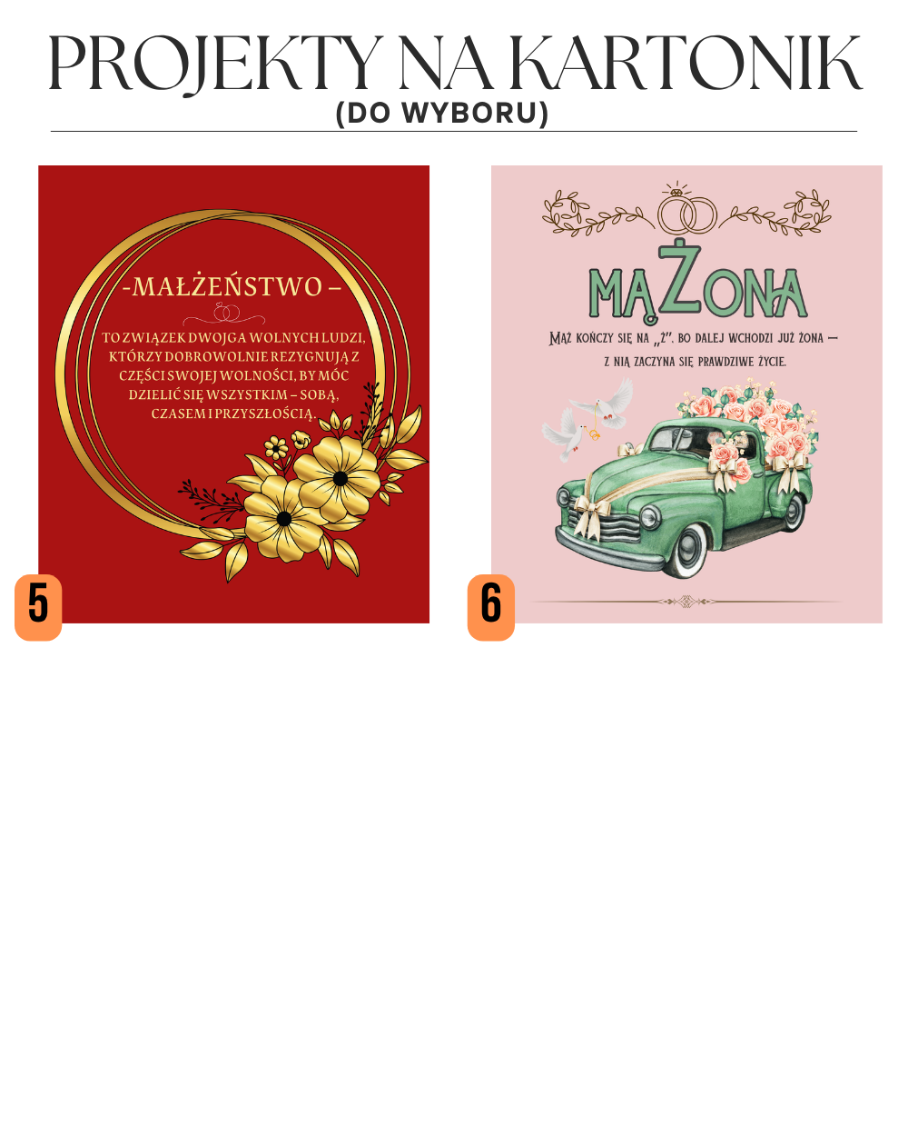 #3 ZESTAW ŚLUBNY - obrazek 3