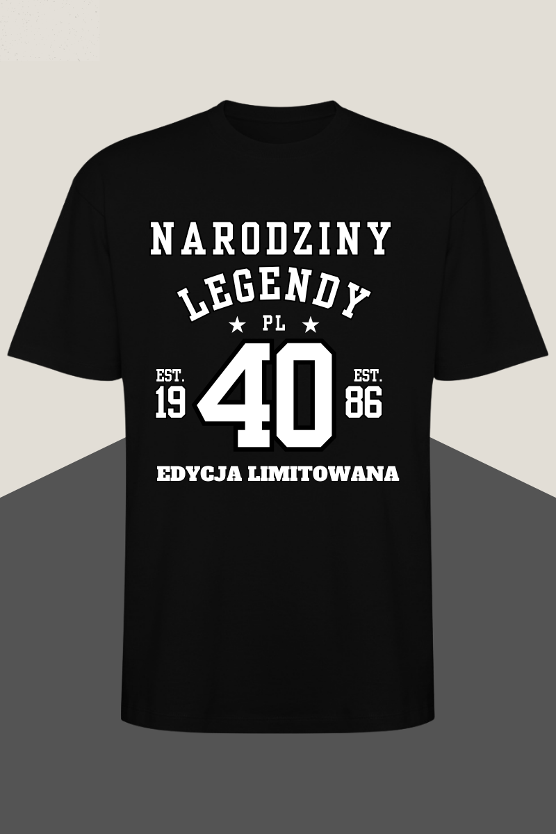 #1 KOSZULKA NA 40-STKĘ